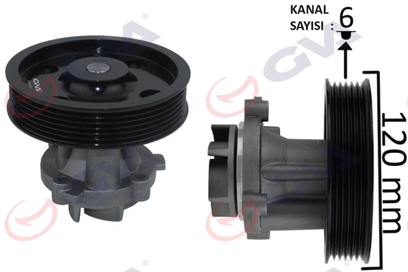 DEVİRDAİM ALÜMİNYUM ASTRA H-J-CORSA C-D-E-COMBO C-D-MERIVA A-B-EGEA-LINEA-DOBLO-ALBEA-PUNTO- FIORINO-BIPPER-NEMO-TIGRA 1.3 CDTI DTH-MTJ-JTD-CDTİ Y13DTC-Z13DT-Z13DTH-A13DTC-A13DTE-B13DTC-B13DTE ürün görseli 1