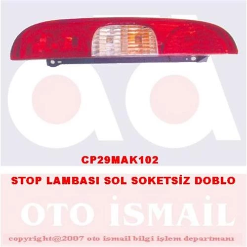 STOP LAMBASI SOL DOBLO 2006 DUYSUZ ürün görseli 1