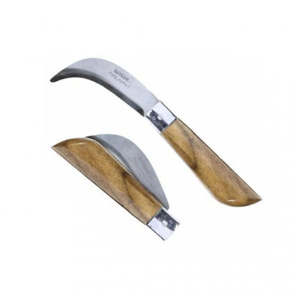Bayram Aşı Bıçağı Bağ Bıçağı Paslanmaz Ceviz Aşı Çakısı 22Cm No:3 ürün görseli 1