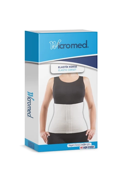 Wicromed Elastik Yün Korse Large No: 3 - Resim 2
