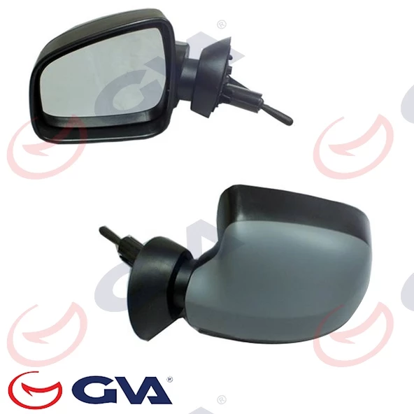 DIŞ DİKİZ AYNASI SOL LOGAN SW-MCV 08 MEKANİK ASTARLI KONVEKS VM-6801PL ürün görseli 1