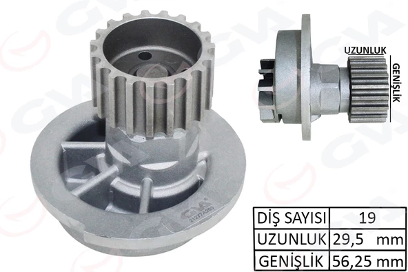 DEVİRDAİM CHEVROLET KALOS 1.4 LACETTİ 1.4-1.6 NUBIRA 1.6 05 ürün görseli 1