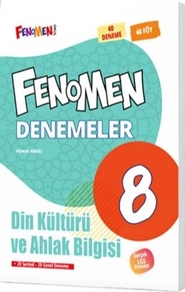 Fenomen Okul Yayınları 8. Sınıf Din Kültürü ve Ahlak Bilgisi Fenomen 40 Deneme ürün görseli 1