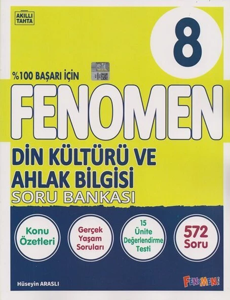 Fenomen Okul Yayınları 8. Sınıf Din Kültürü ve Ahlak Bilgisi Soru Bankası ürün görseli 1