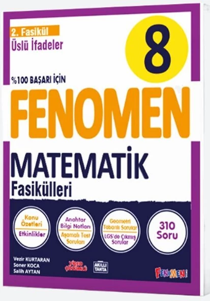 Fenomen Okul Yayınları 8. Sınıf Matematik Üslü İfadeler 2. Fasikül ürün görseli 1