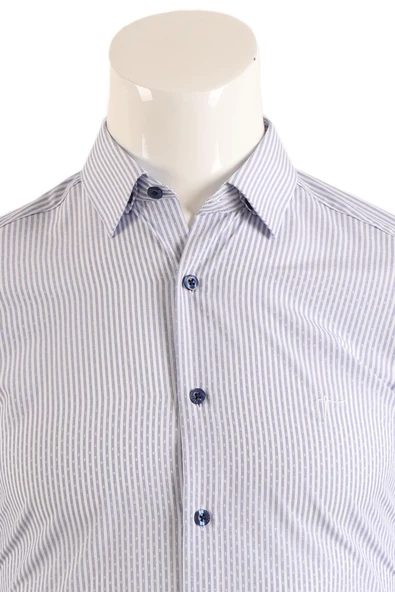 Slim Fit Erkek Gömlek - Resim 8