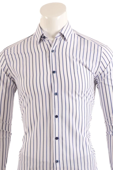 Slim Fit Erkek Gömlek - Resim 3
