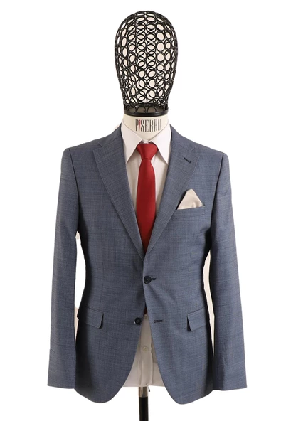 Slim Fit Erkek Takım Elbise - Resim 3