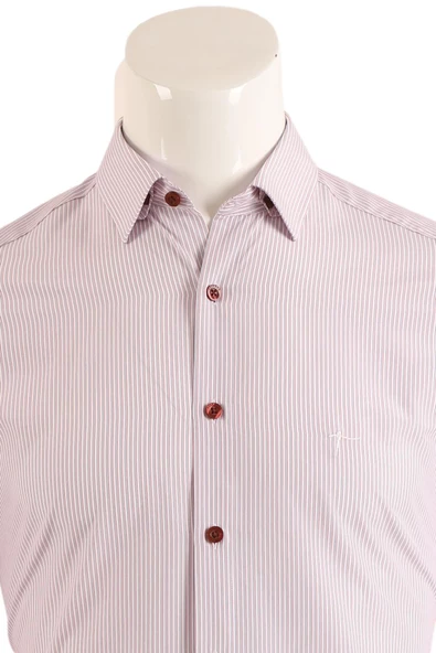 Slim Fit Erkek Gömlek - Resim 4