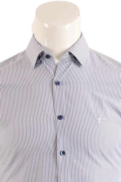 Slim Fit Erkek Gömlek - Resim 4