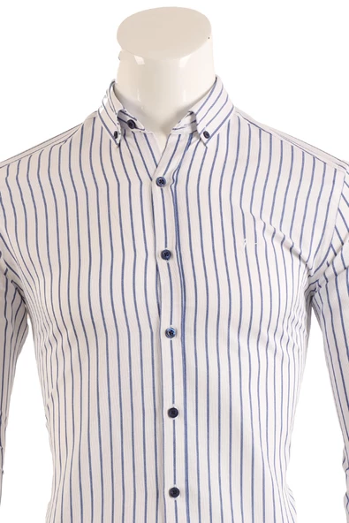 Slim Fit Erkek Gömlek - Resim 3