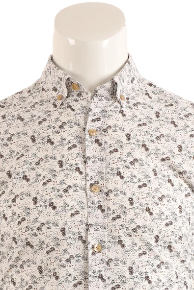 Slim Fit Erkek Gömlek - Resim 8