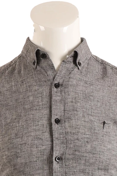 Slim Fit Erkek Gömlek - Resim 5