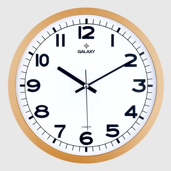 DUVAR SAATİ GALAXY GOLD ürün görseli 1