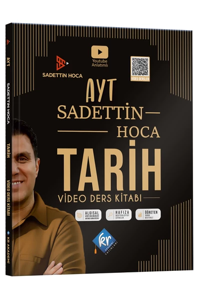Sadettin Hoca AYT Tarih Video Ders Kitabı ürün görseli 1