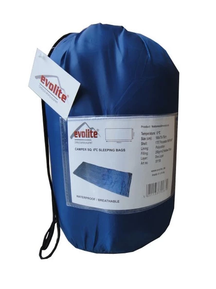 Evolite Camper Pro SQ Uyku Tulumu 0° - Resim 12