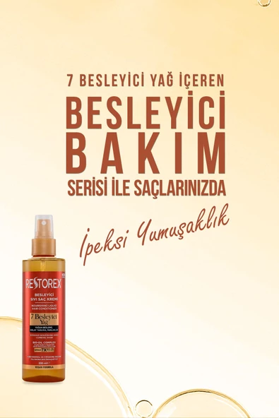 Restorex Besleyici Sıvı Saç Kremi 200 ml ürün görseli 1