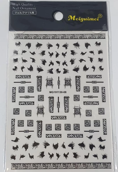 Tırnak Sticker MG191130-08 - Resim 2