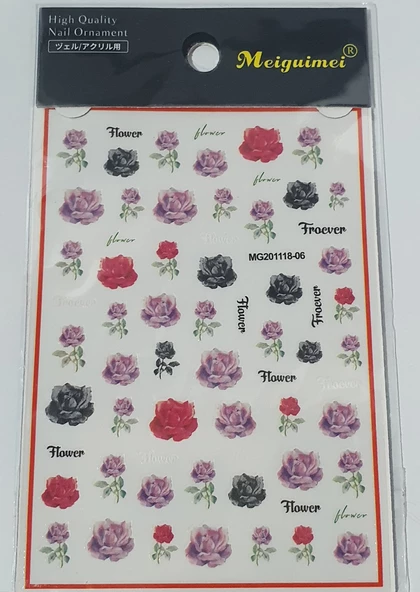 Tırnak Sticker MG201118-06 ürün görseli 1