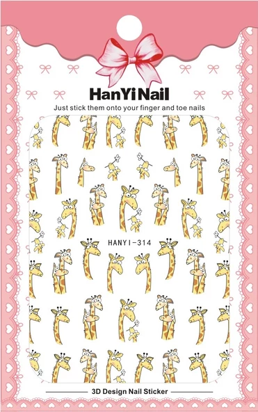 Tırnak Sticker HANYI314 ürün görseli 1