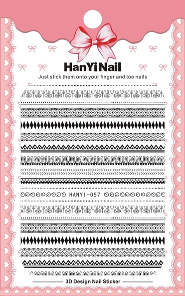 Tırnak Sticker HANYI057 ürün görseli 1