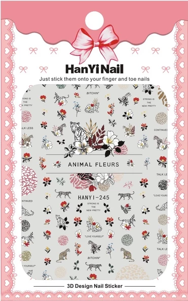 Tırnak Sticker HANYI245 ürün görseli 1
