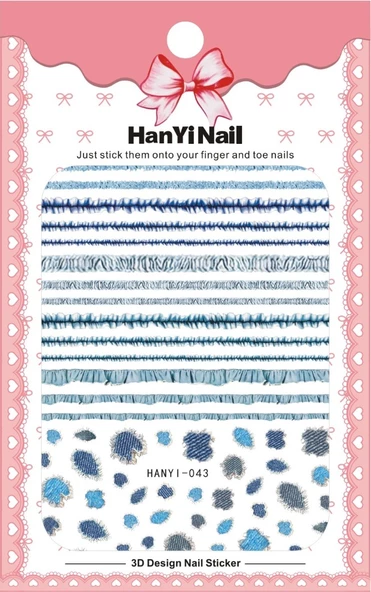 Tırnak Sticker HANYI043 ürün görseli 1