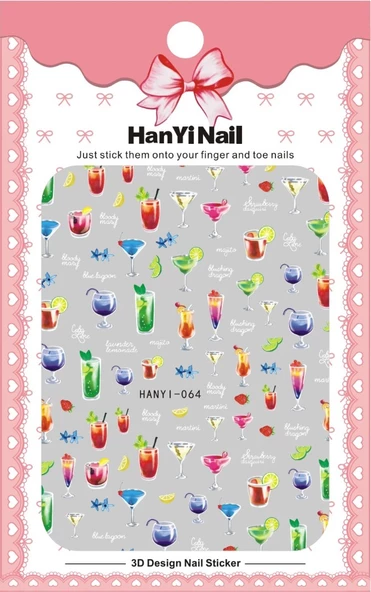 Tırnak Sticker HANYI064 ürün görseli 1