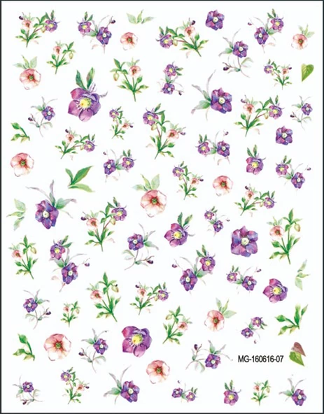 Tırnak Sticker MG160616-07 ürün görseli 1
