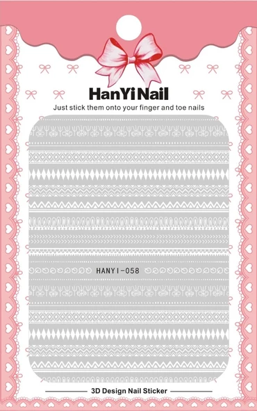 Tırnak Sticker HANYI058 ürün görseli 1