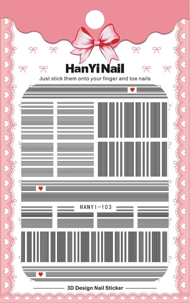 Tırnak Sticker HANYI103 ürün görseli 1