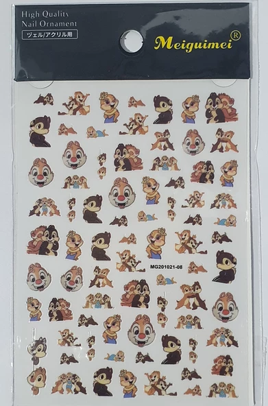 Tırnak Sticker MG201021-08 ürün görseli 1
