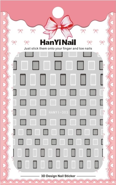 Tırnak Sticker HANYI303 ürün görseli 1
