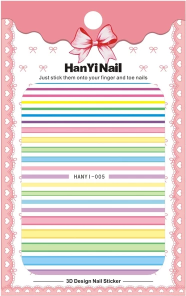 Tırnak Sticker HANYI005 ürün görseli 1