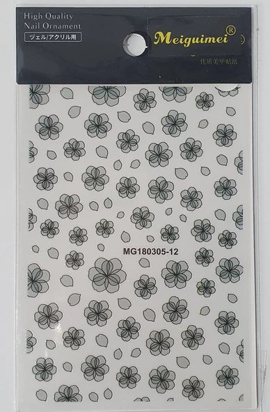Tırnak Sticker MG180305-12 ürün görseli 1