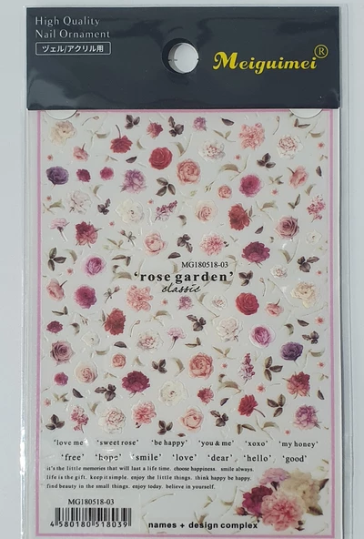 Tırnak Sticker MG180518-03 ürün görseli 1