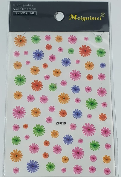 Tırnak Sticker MGZF019 ürün görseli 1