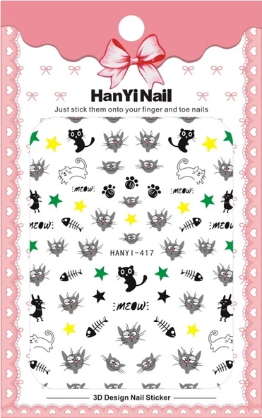 Tırnak Sticker HANYI417 ürün görseli 1