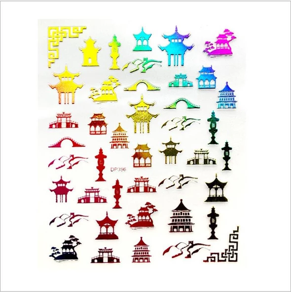 Tırnak Sticker DP0396 ürün görseli 1