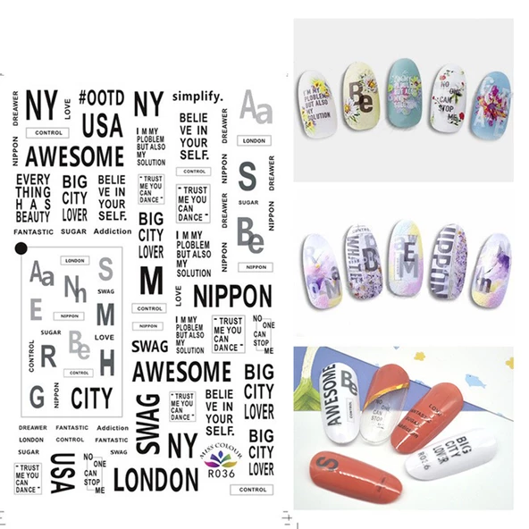 Tırnak Sticker MISSR036 ürün görseli 1