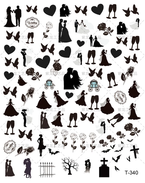 Tırnak Sticker STZT340 ürün görseli 1