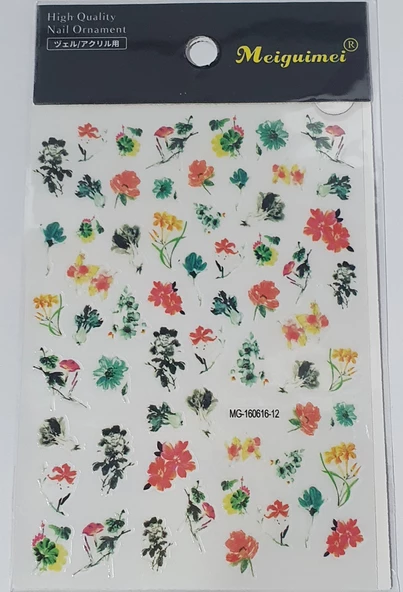 Tırnak Sticker MG160616-12 ürün görseli 1
