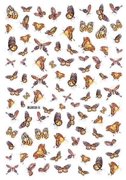 Tırnak Sticker MG200326-16 ürün görseli 1