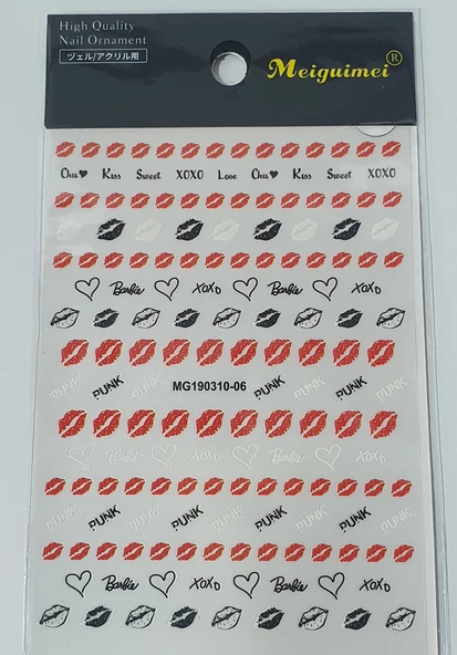 Tırnak Sticker ürün görseli 1