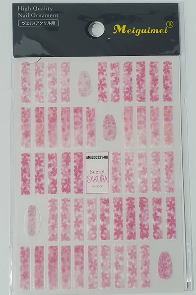 Tırnak Sticker MG200321-08 ürün görseli 1