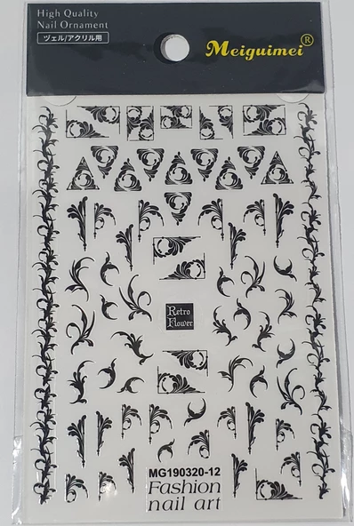 Tırnak Sticker MG190320-12 ürün görseli 1