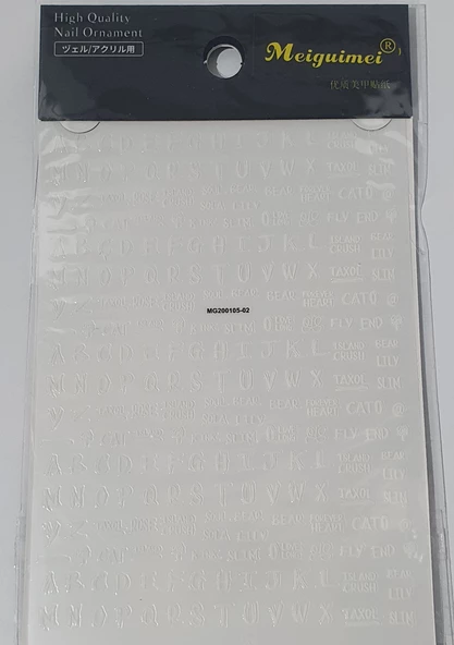 Tırnak Sticker MG200105-02 ürün görseli 1