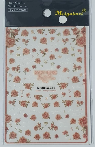 Tırnak Sticker MG180525-06 ürün görseli 1