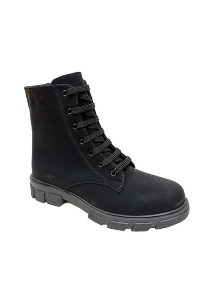Sdf 85-22 Yağlı Deri Trend Fashion Kadın Bot ürün görseli 1