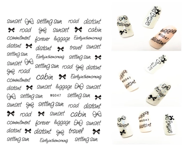 Tırnak Sticker WG-047 ürün görseli 1